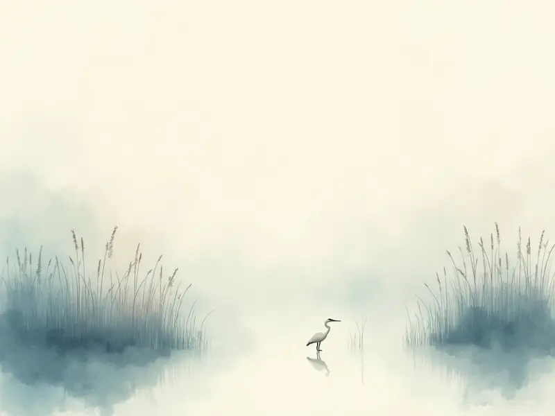 夢のイラスト:湿地