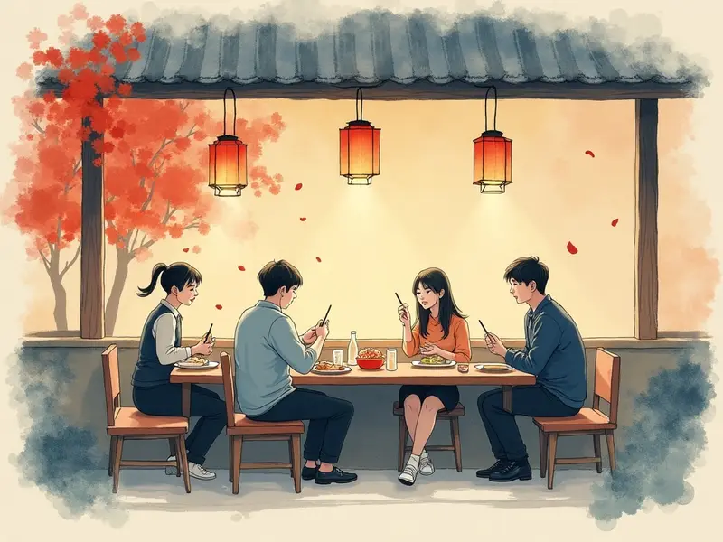夢のイラスト:食堂