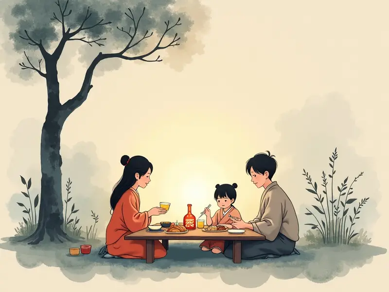 夢のイラスト:食事