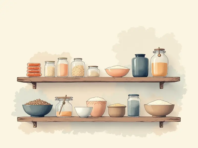 夢のイラスト:食料庫