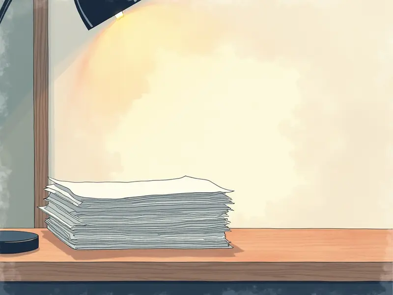 夢のイラスト:書類