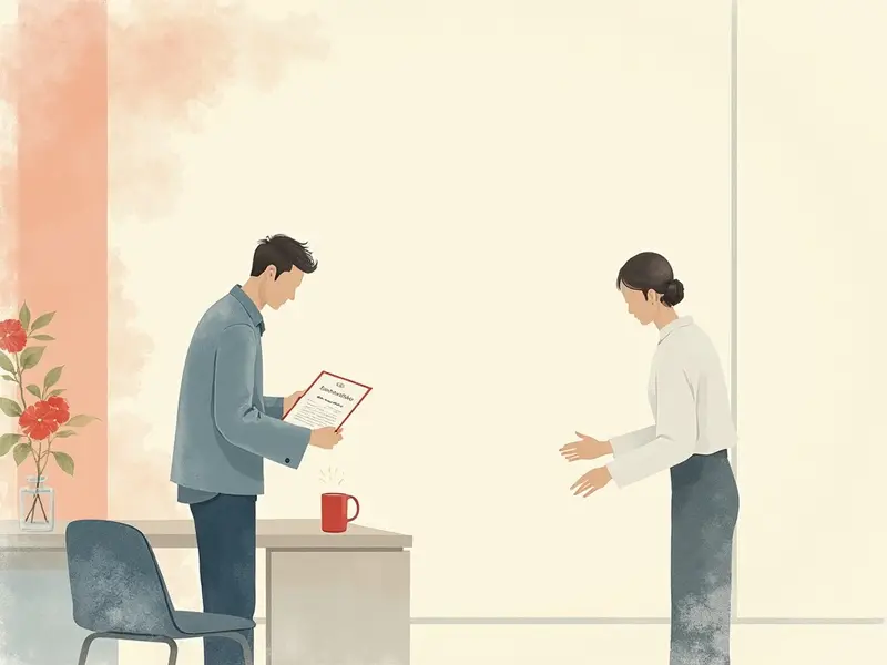 夢のイラスト:昇進