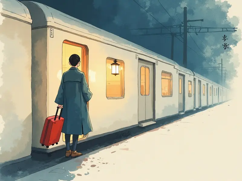 夢のイラスト:出張