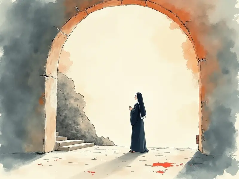 夢のイラスト:修道女