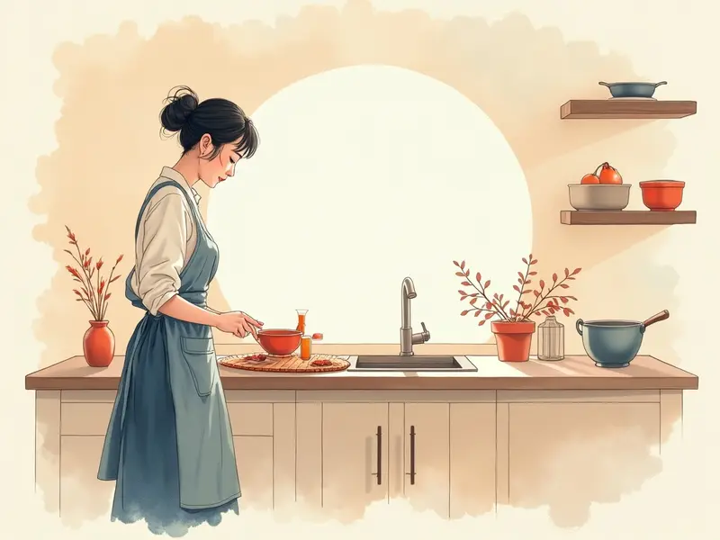 夢のイラスト:主婦