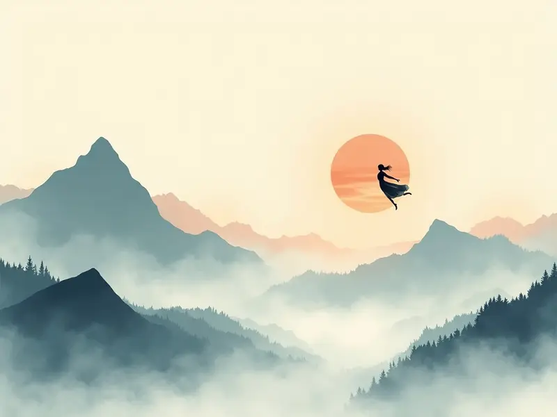 夢のイラスト:空を飛ぶ