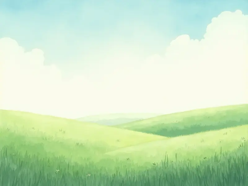 夢のイラスト:草原