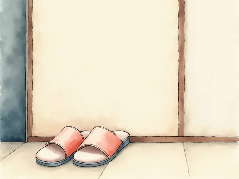 夢のイラスト:スリッパ