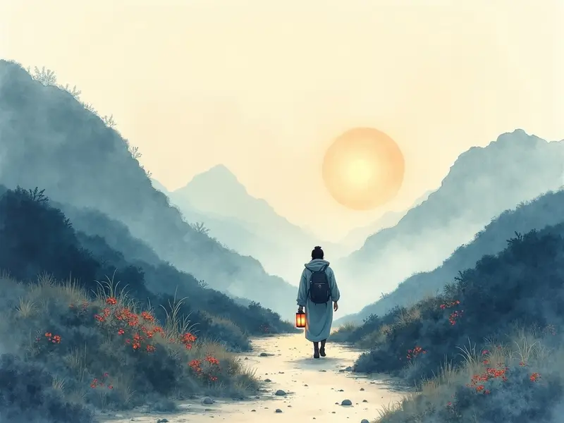 夢のイラスト:旅