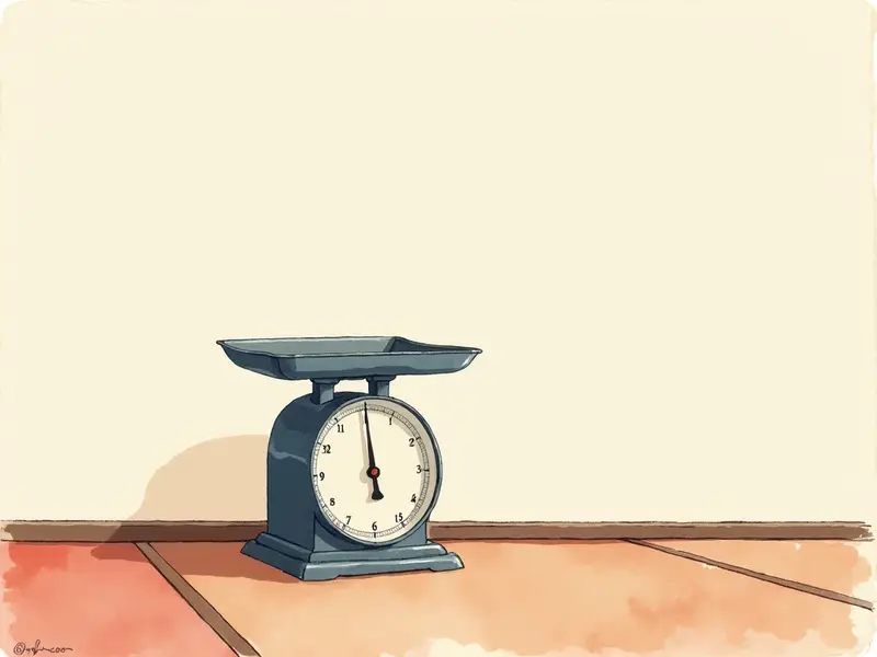 夢のイラスト:体重計