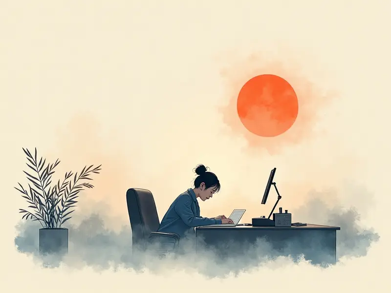 夢のイラスト:退職