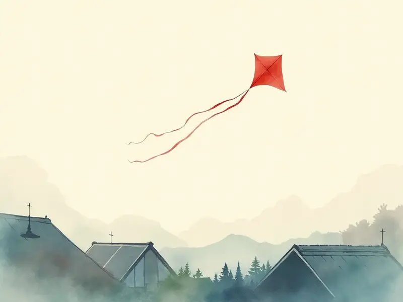 夢のイラスト:凧