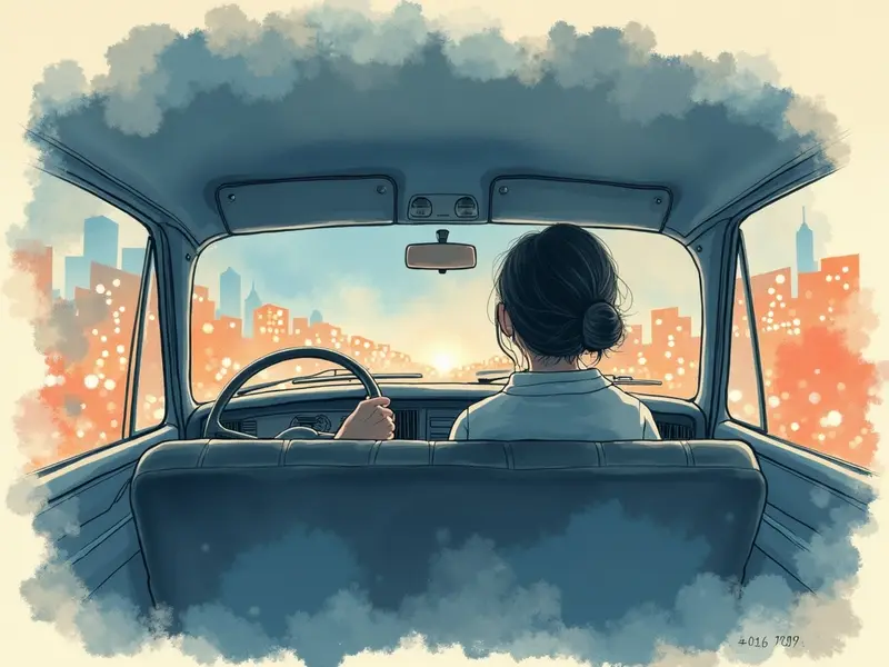 夢のイラスト:タクシー運転手