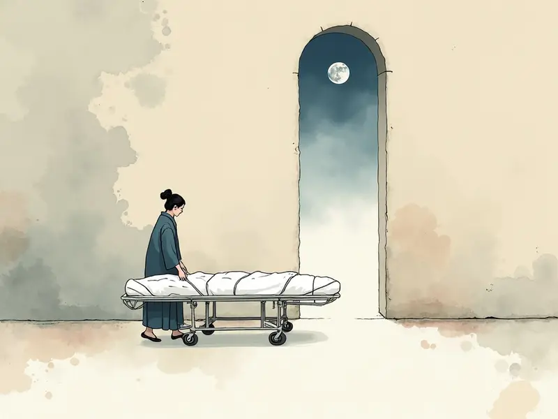 夢のイラスト:担架