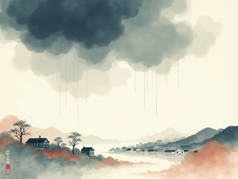 夢のイラスト:低気圧