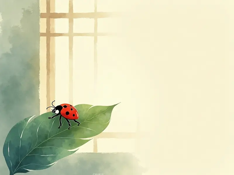 夢のイラスト:てんとう虫