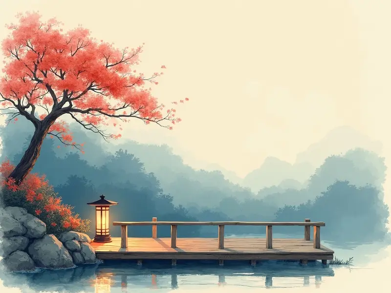 夢のイラスト:テラス