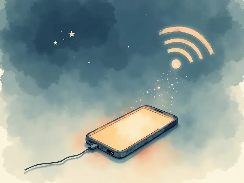 夢のイラスト:テザリング