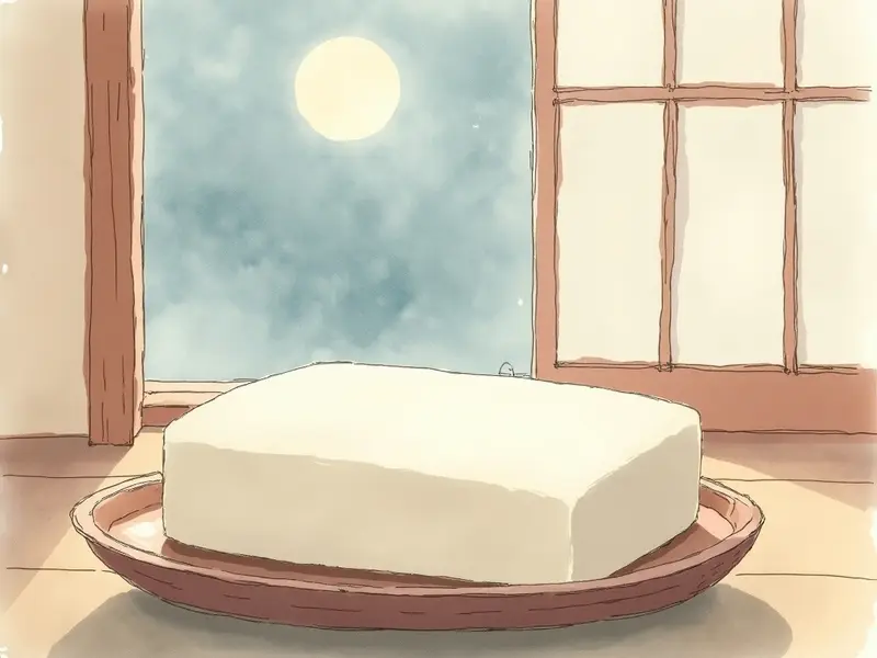 夢のイラスト:豆腐