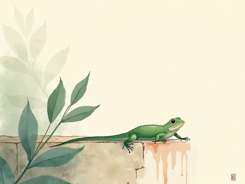 夢のイラスト:トカゲ