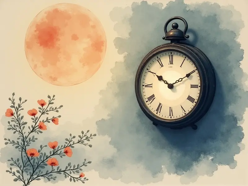 夢のイラスト:時計