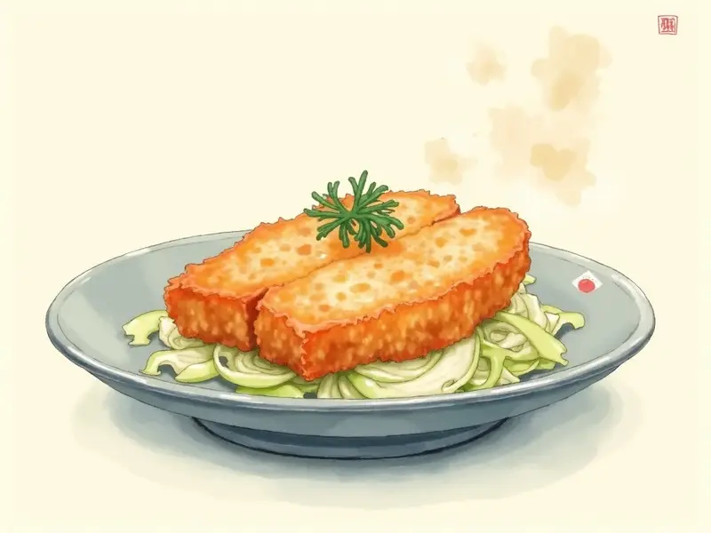 夢のイラスト:とんかつ