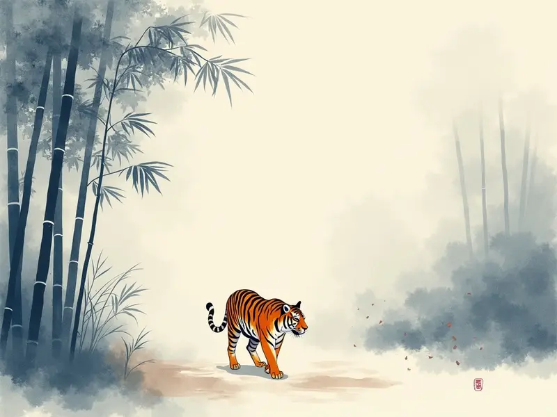 夢のイラスト:虎
