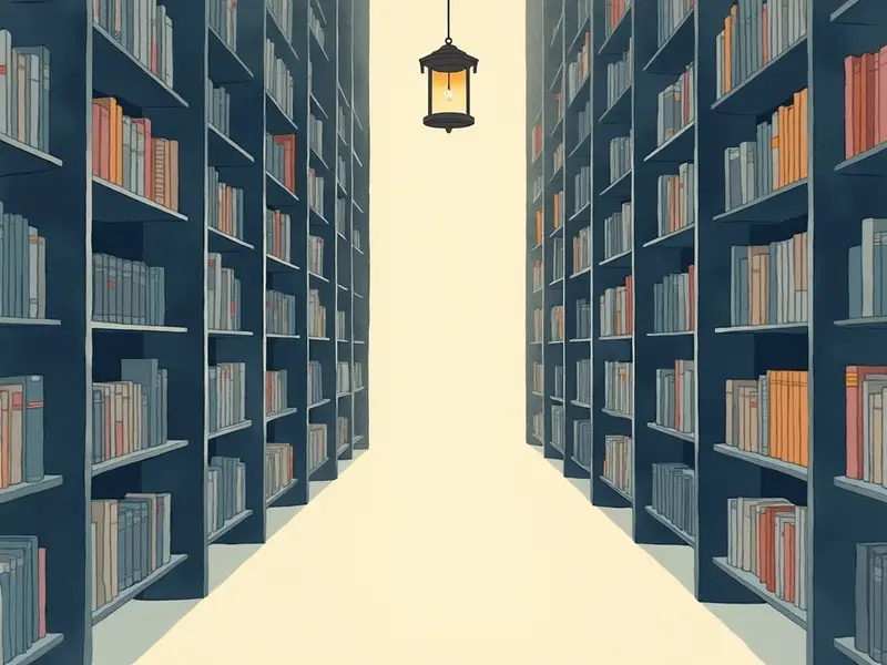 夢のイラスト:図書館