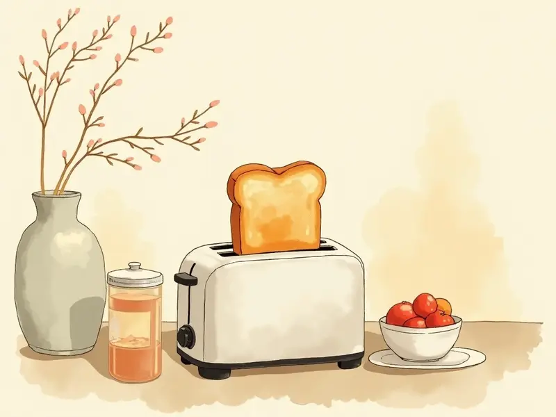 夢のイラスト:トースト