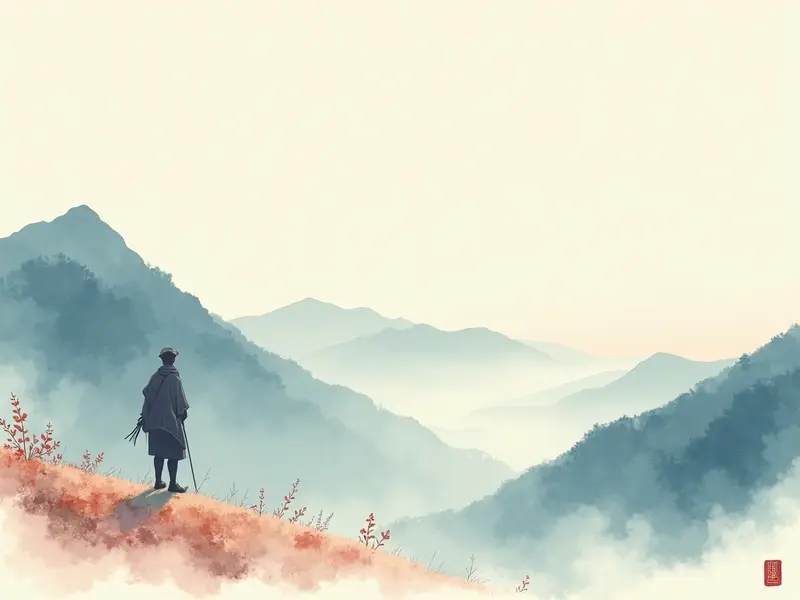 夢のイラスト:峠