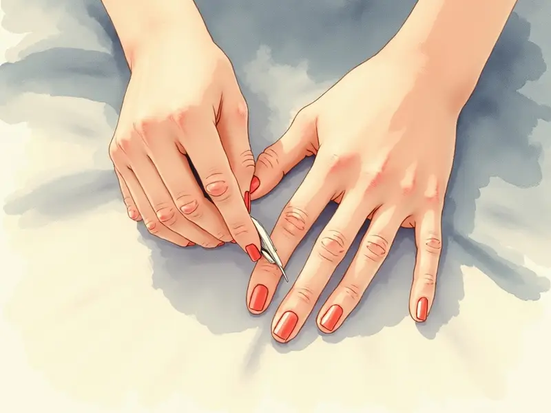 夢のイラスト:爪