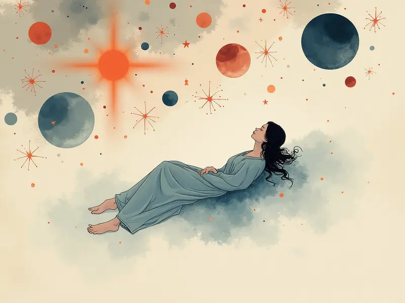 夢のイラスト:宇宙