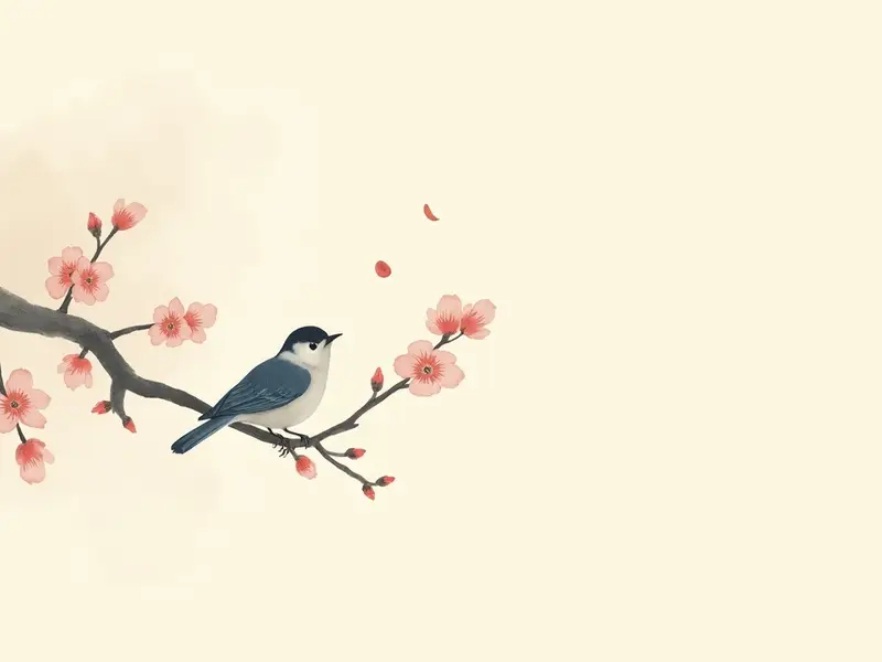 夢のイラスト:鶯