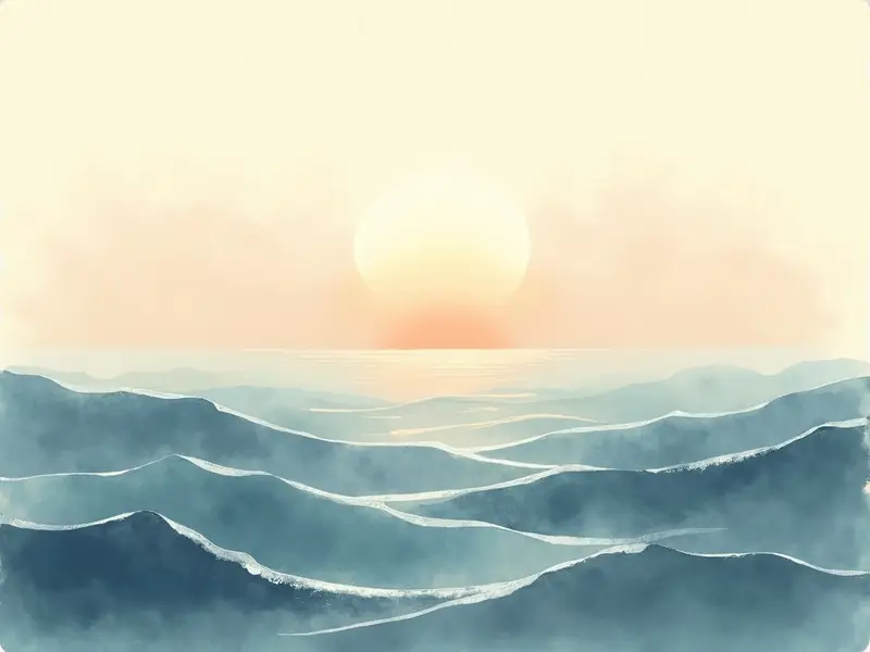 夢のイラスト:海