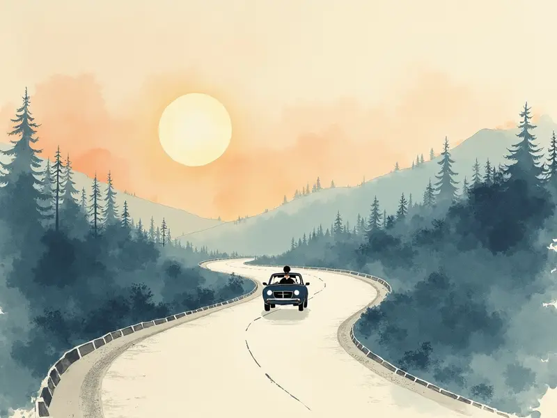 夢のイラスト:運転