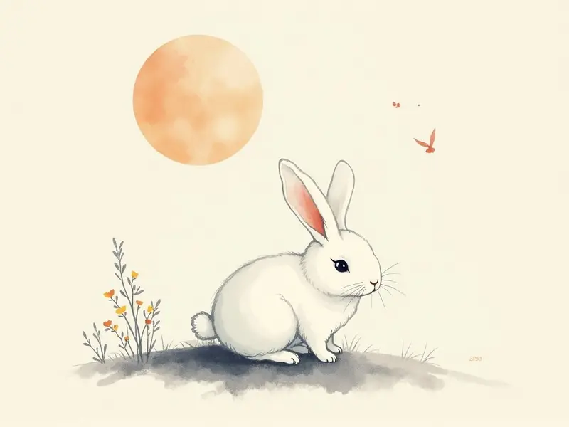 夢のイラスト:うさぎ