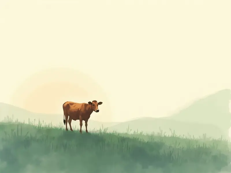 夢のイラスト:牛