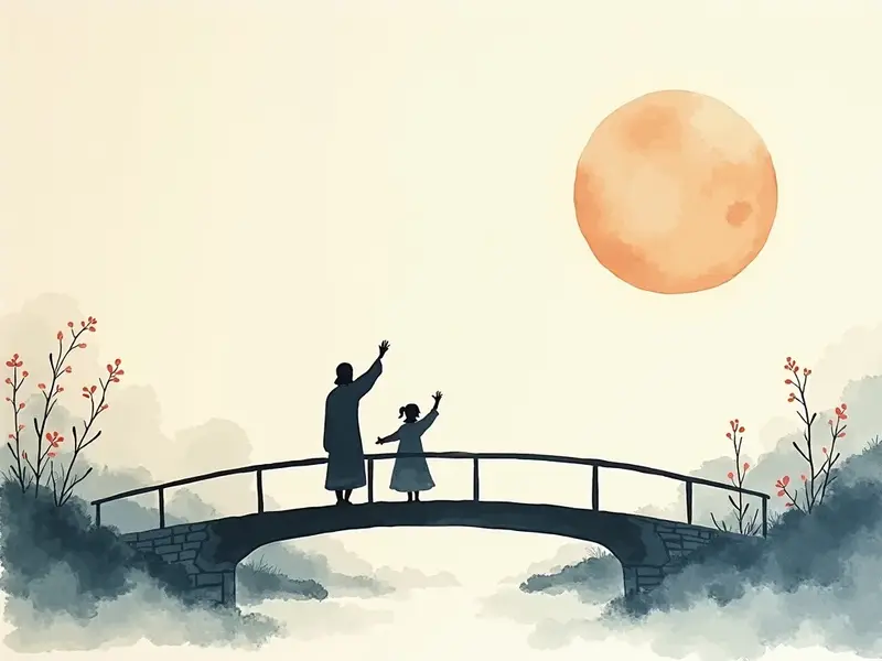 夢のイラスト:別れ