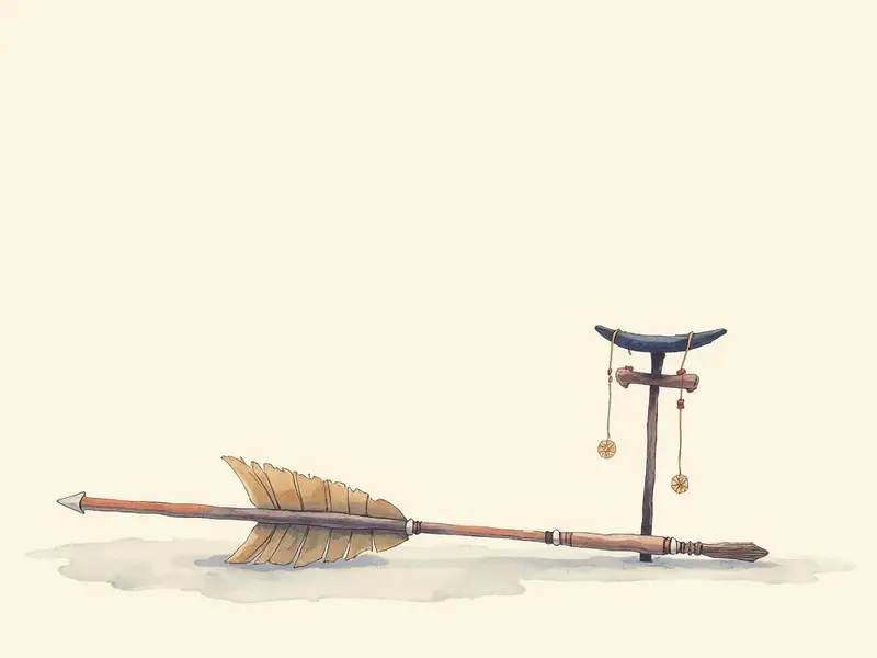 夢のイラスト:矢