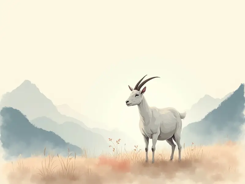夢のイラスト:ヤギ