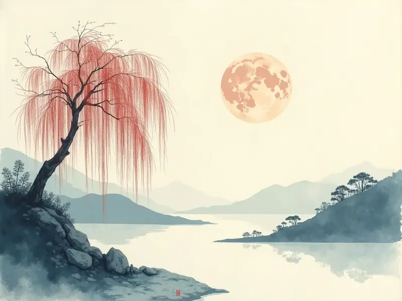 夢のイラスト:柳