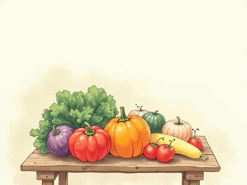 夢のイラスト:野菜