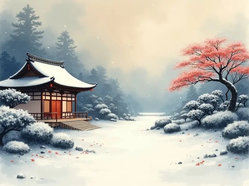 夢のイラスト:雪