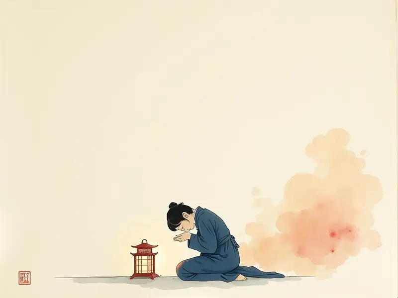 夢のイラスト:罪悪感