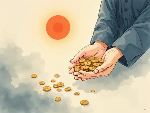 夢のイラスト：お金