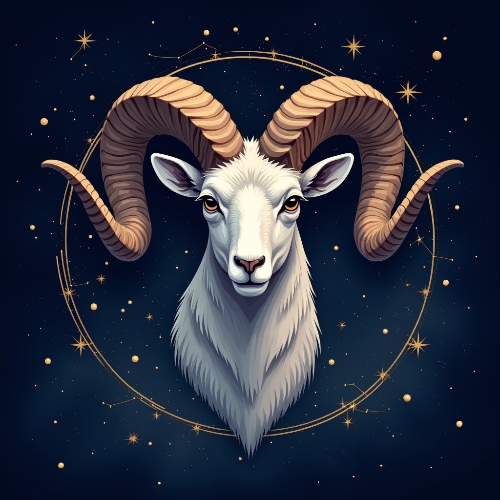牡羊座のイラスト