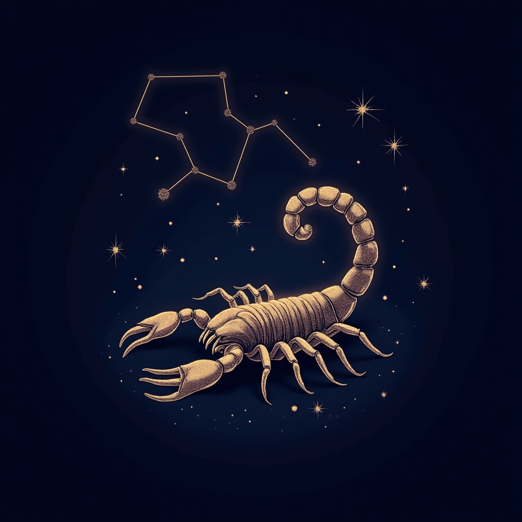 蠍座のイラスト